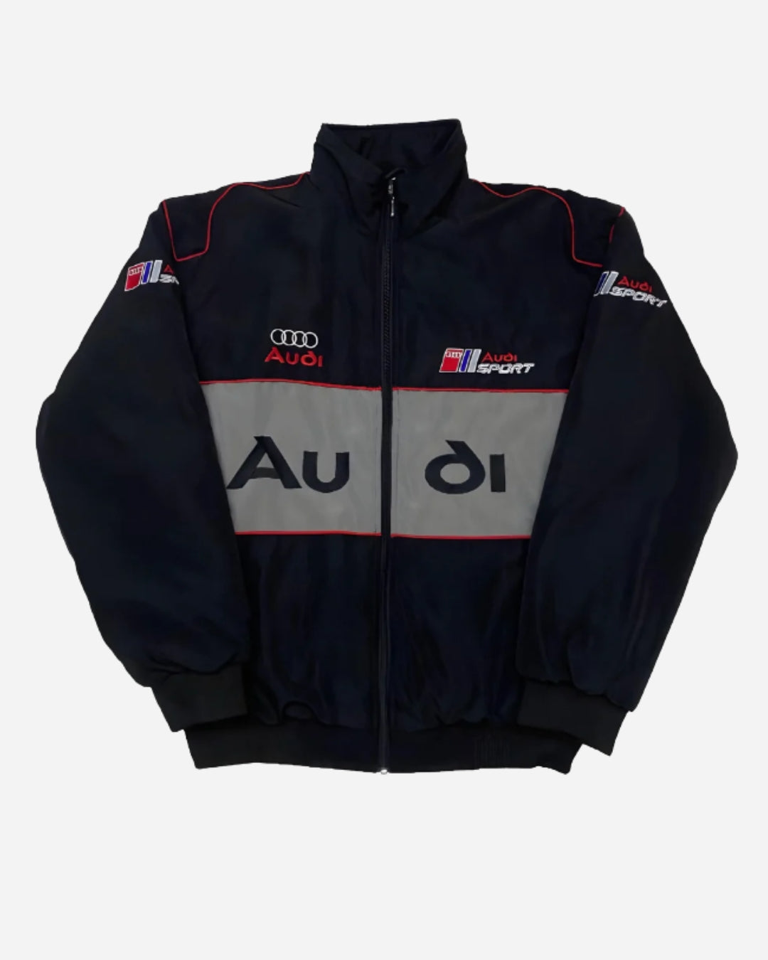 Racing Audi Puffer Embroidery Unisex Jacket l stylestitch