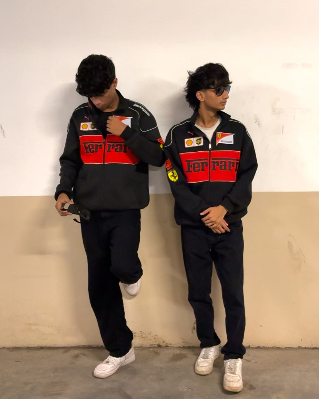 F1 Black Racing Unisex Jacket by stylestitch