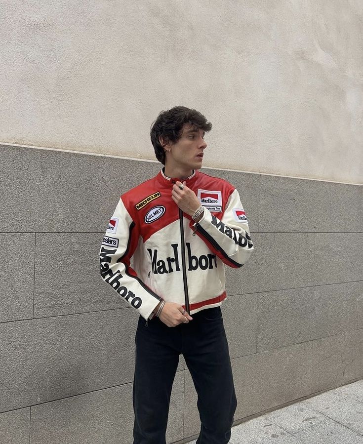 Marlboro Leather Unisex Jacket l Stylestitch