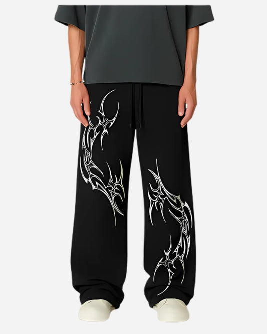 Raudra Unisex Straight Fit Baggy Pants l stylestitch