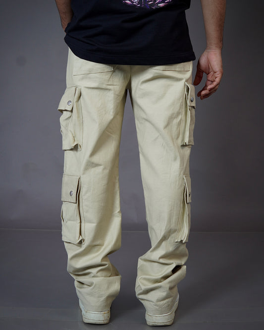 Aesthetic Beige Unisex Cargo l TSF