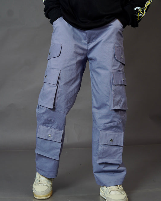 Aesthetics Steel Gray Unisex Cargo by Stylestitch