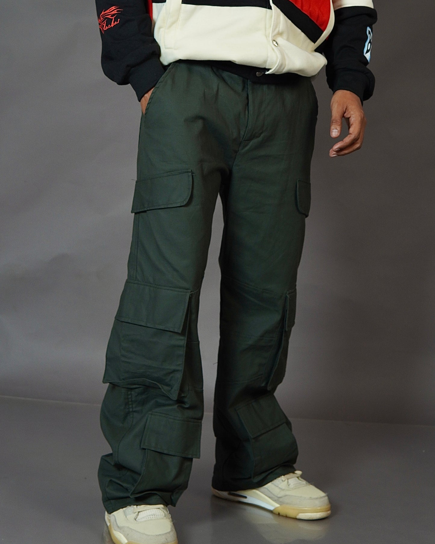Aesthetic Green Unisex Cargo by Stylestitch