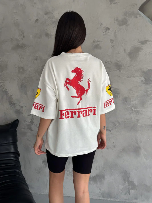 White F1 T-shirt