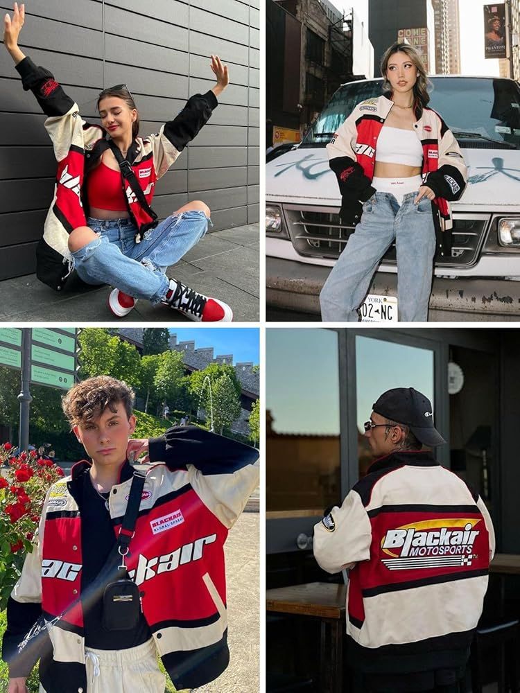 Blackair Vintage Racing Jacket – Iconic Style Meets Motorsport