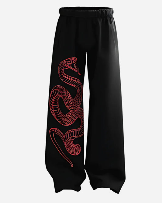 Pythonic Unisex Straight Fit Baggy Pants l stylestitch