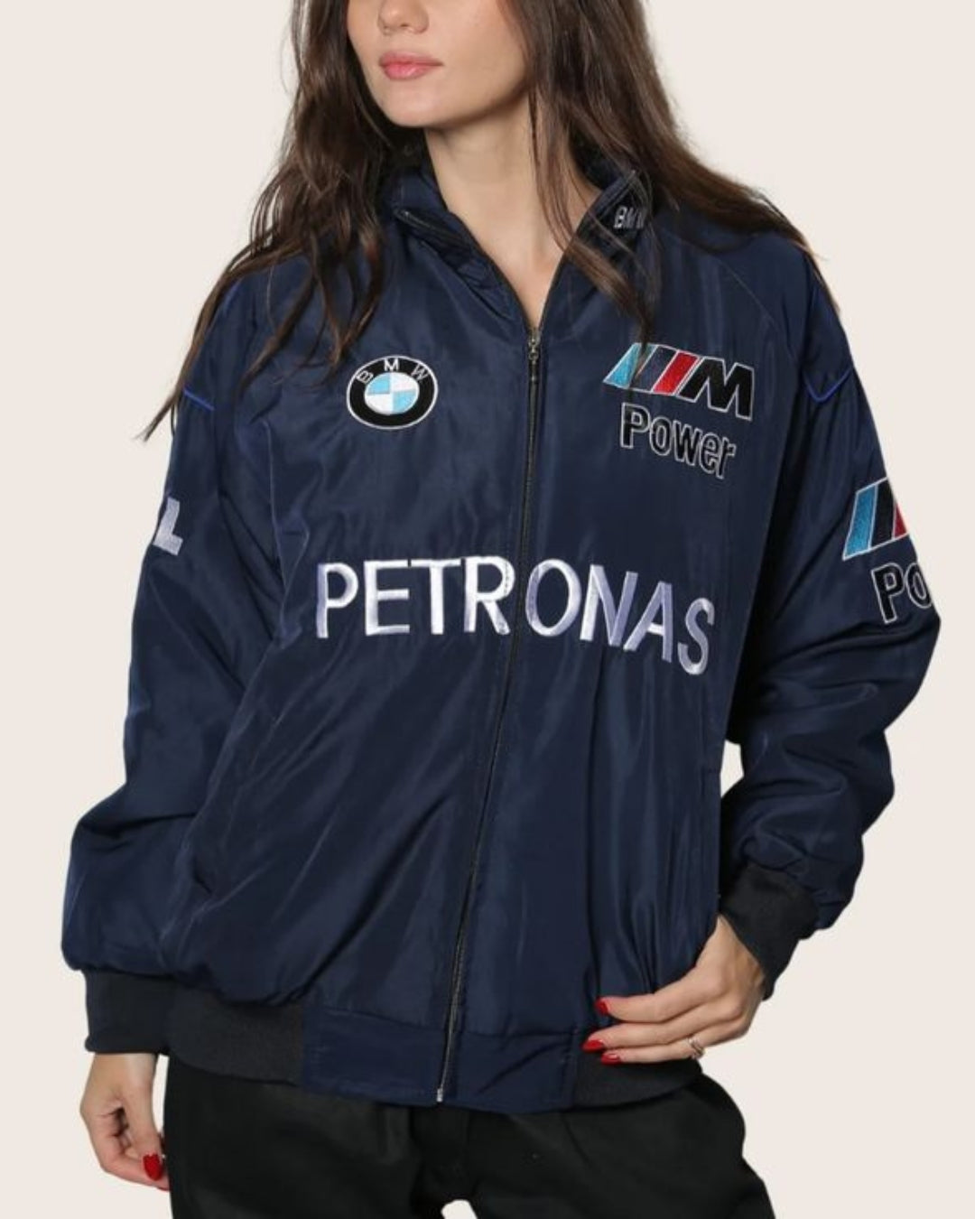 Racing Petronas Puffer Embroidery Jacket l stylestitch