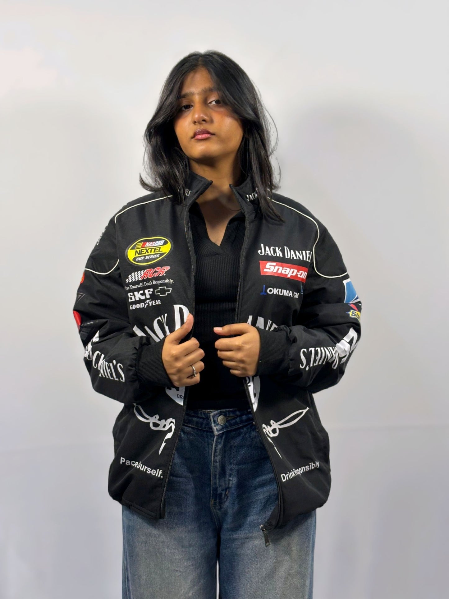 JACK DANIELS MOTORSPORTS VINTAGE RACING JACKET UNISEX