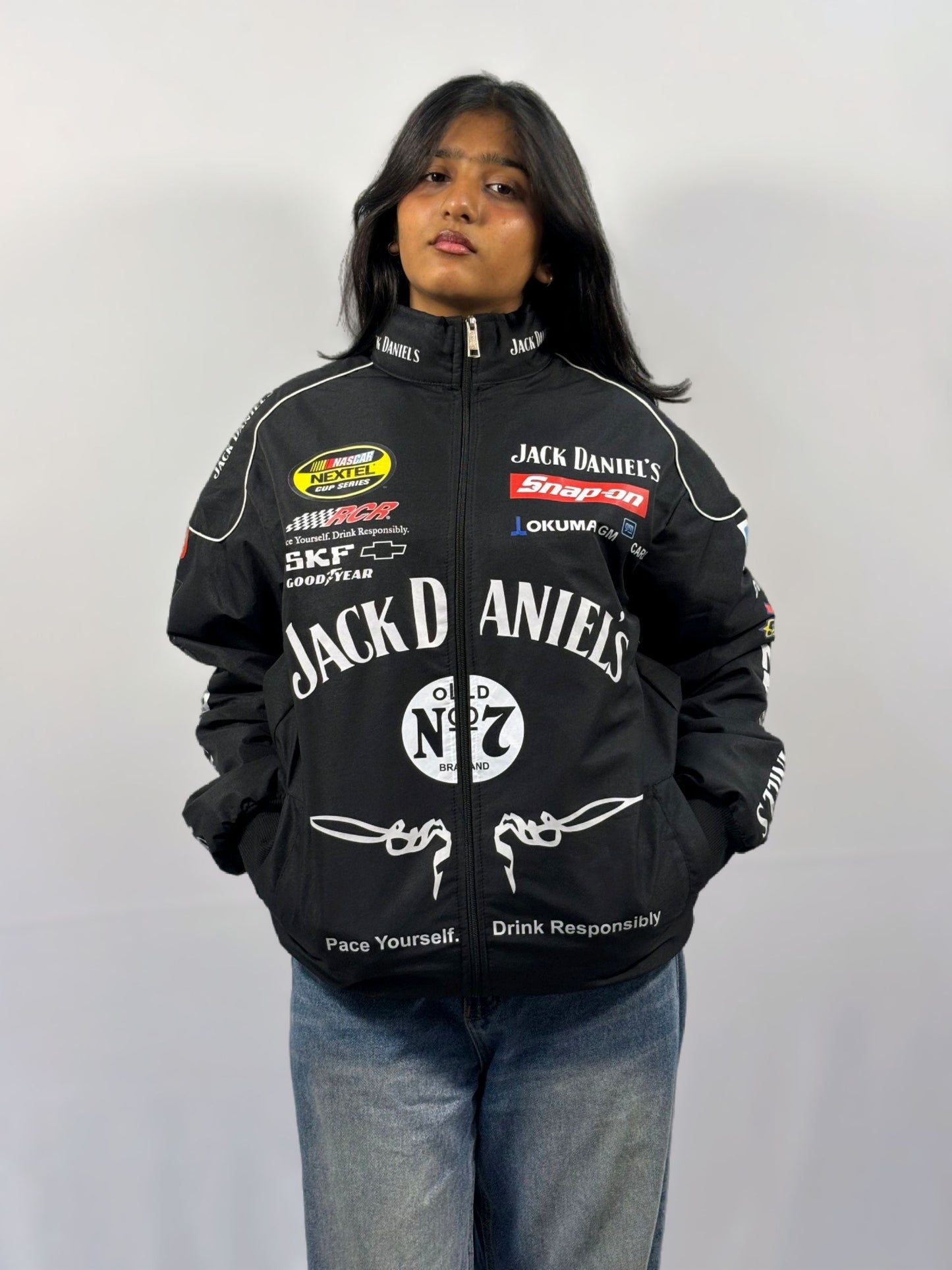 JACK DANIELS MOTORSPORTS VINTAGE RACING JACKET UNISEX
