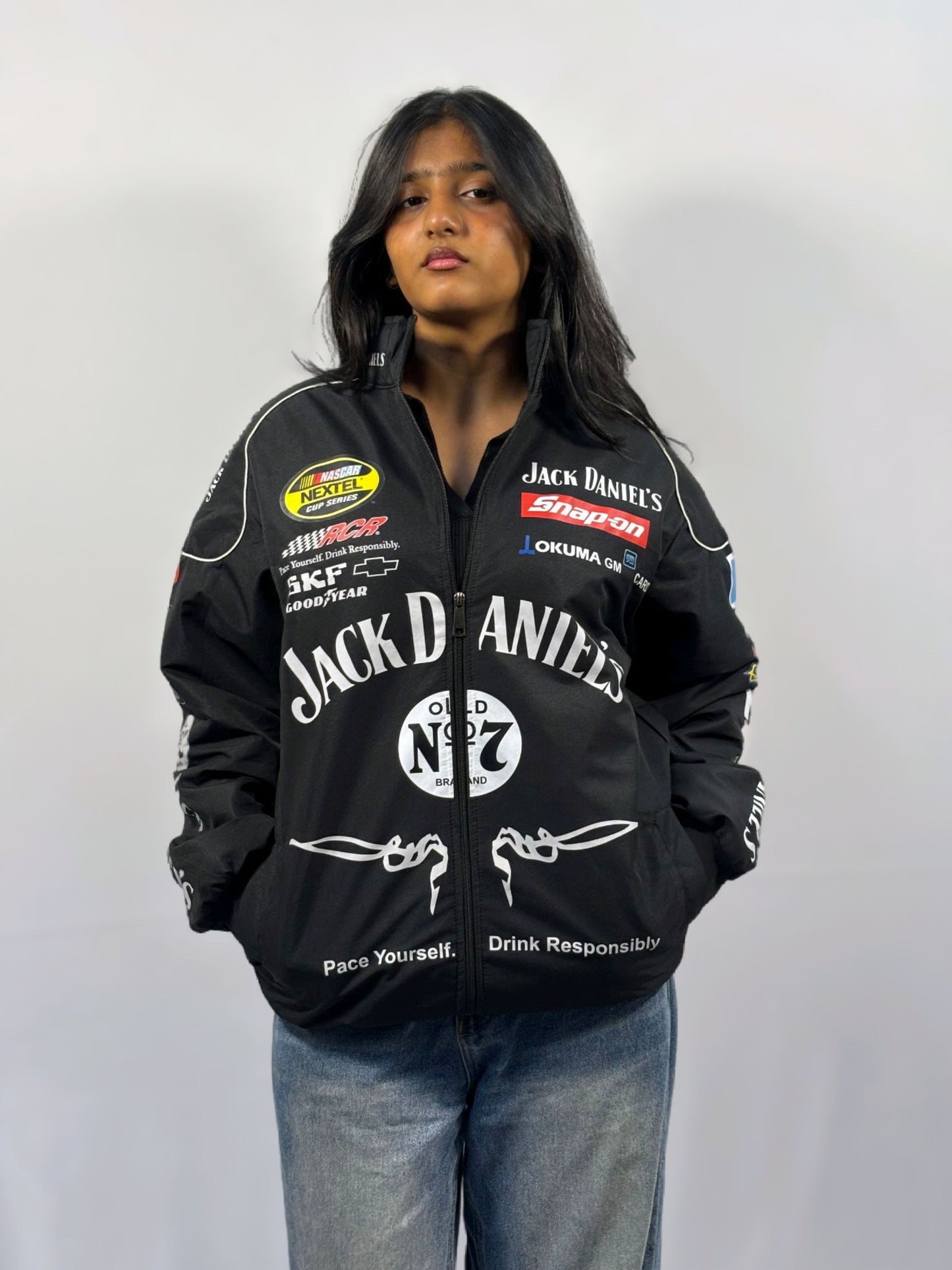 JACK DANIELS MOTORSPORTS VINTAGE RACING JACKET UNISEX