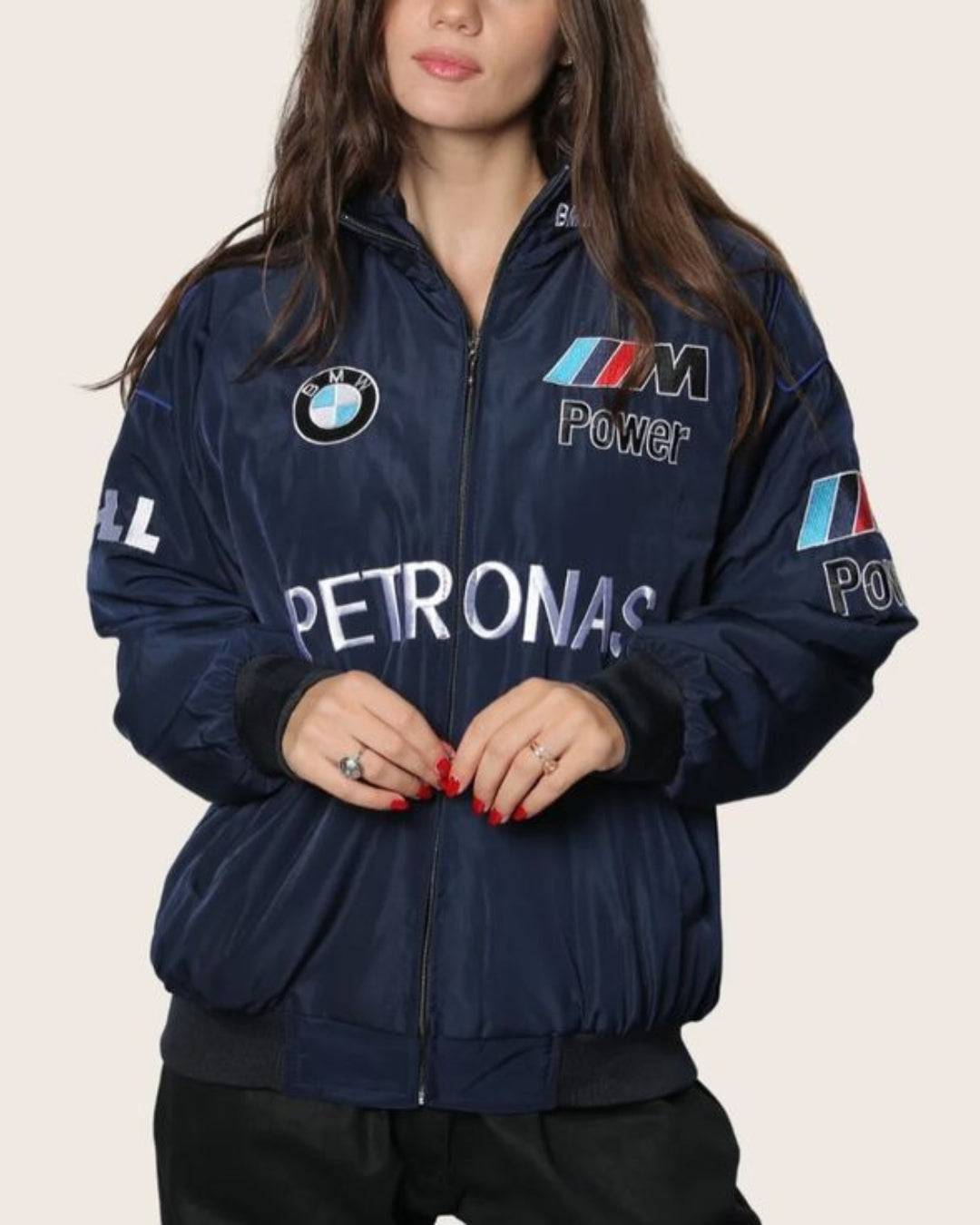 Racing Petronas Puffer Embroidery Jacket l stylestitch