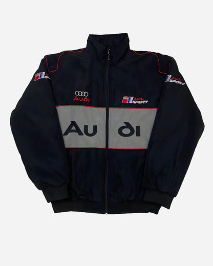 Racing Audi Puffer Embroidery Unisex Jacket l stylestitch