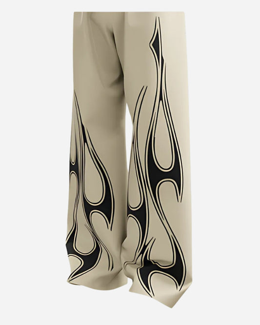 Sand Heat Straight Fit Baggy Pants l stylestitch