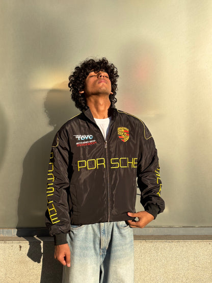 F1 PORSCHE EMBROIDERY  UNISEX RACING JACKET