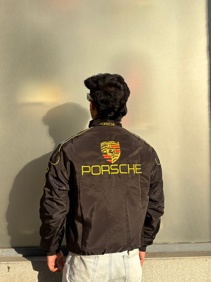 F1 PORSCHE EMBROIDERY  UNISEX RACING JACKET