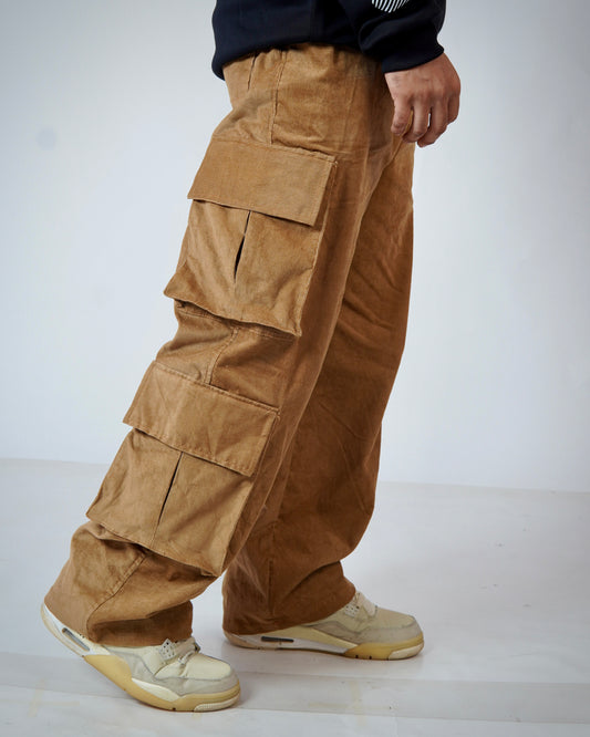 Aesthetic Brown  Unisex Cargo by Stylestitch