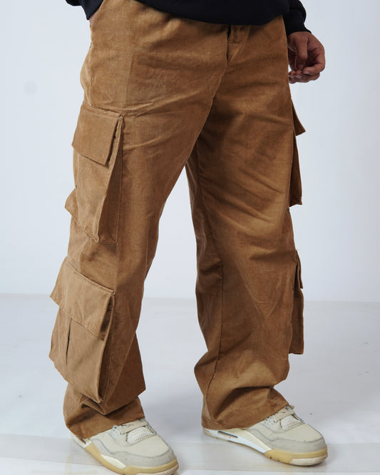 Aesthetic Brown  Unisex Cargo by Stylestitch