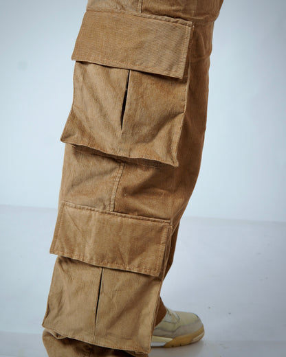 Aesthetic Brown  Unisex Cargo by Stylestitch