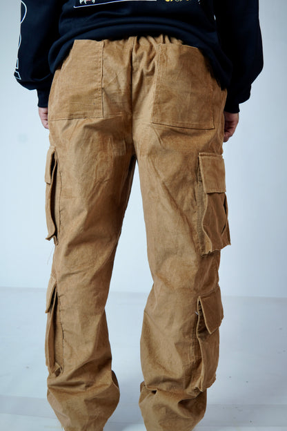 Aesthetic Brown  Unisex Cargo by Stylestitch
