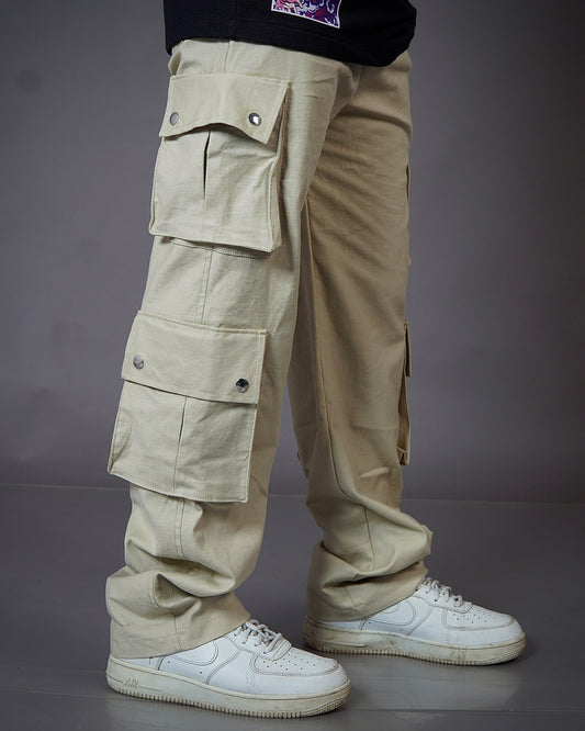Aesthetic Beige Unisex Cargo l TSF
