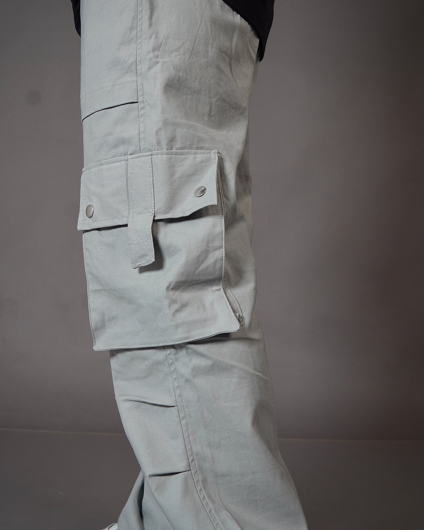 Aesthetic  Gray Unisex Cargo by Stylestitch