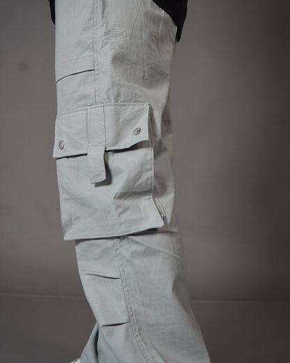Aesthetic  Gray Unisex Cargo by Stylestitch