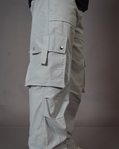 Aesthetic  Gray Unisex Cargo by Stylestitch