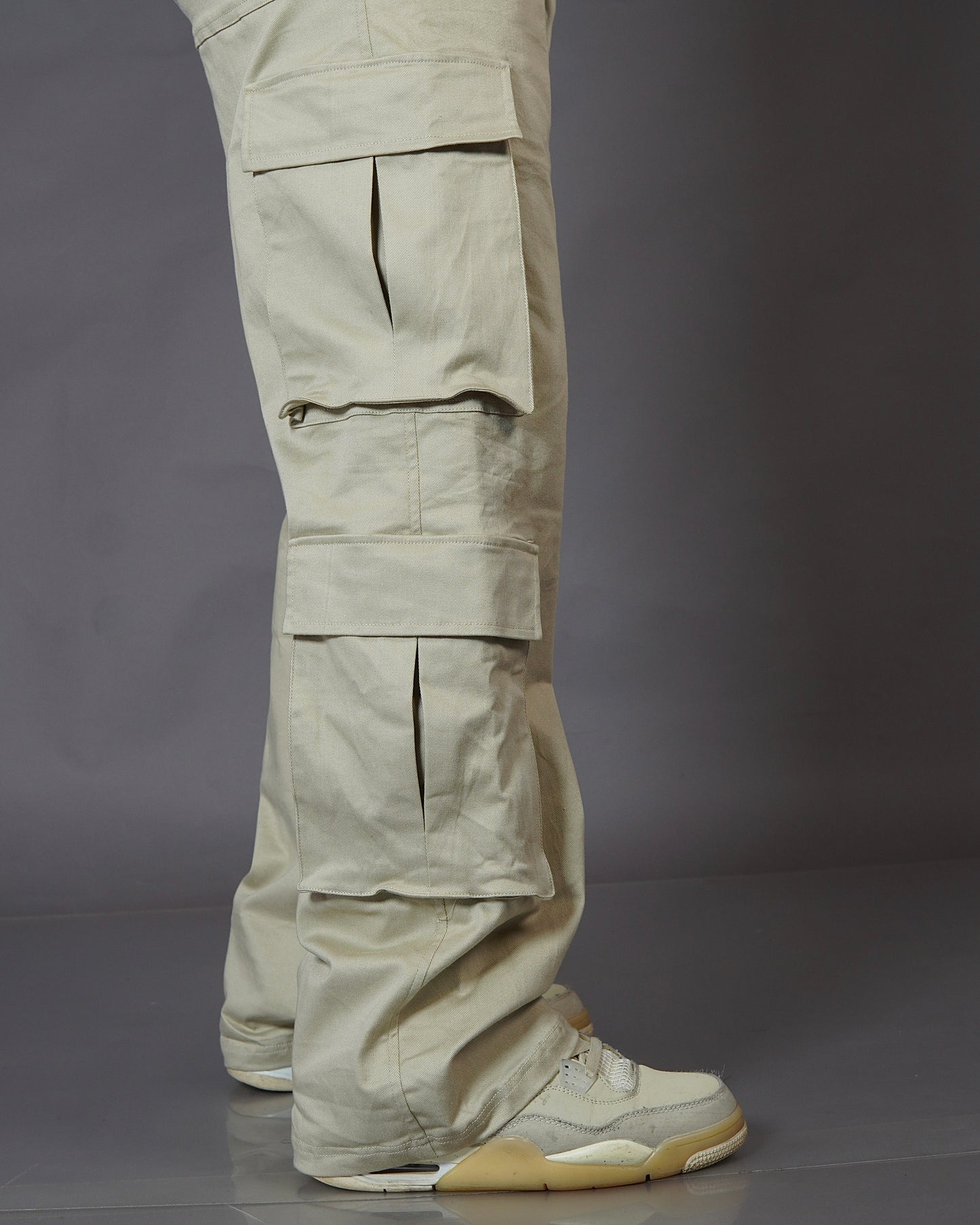 Aesthetic Beige Unisex Cargo by Stylestitch
