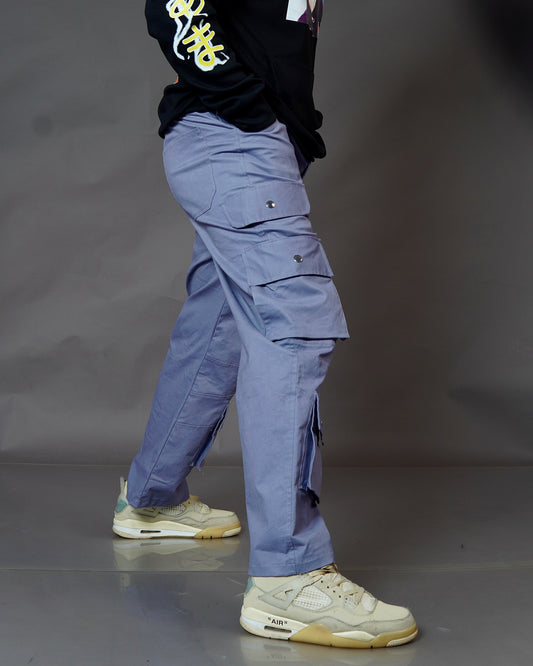 Aesthetics Steel Gray Unisex Cargo by Stylestitch