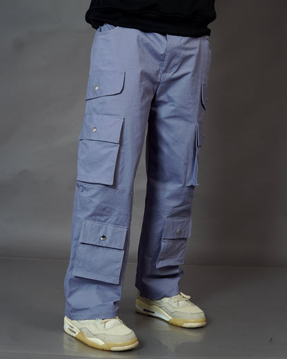 Aesthetics Steel Gray Unisex Cargo by Stylestitch