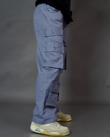 Aesthetics Steel Gray Unisex Cargo by Stylestitch