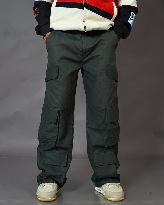 Aesthetic Green Unisex Cargo by Stylestitch
