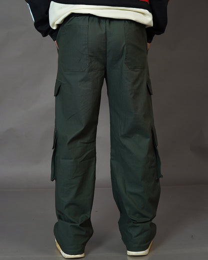 Aesthetic Green Unisex Cargo by Stylestitch