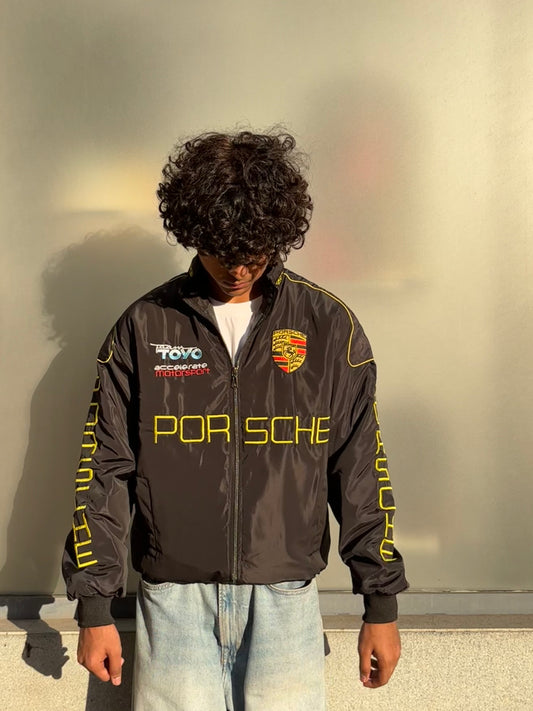 F1 PORSCHE EMBROIDERY  UNISEX RACING JACKET