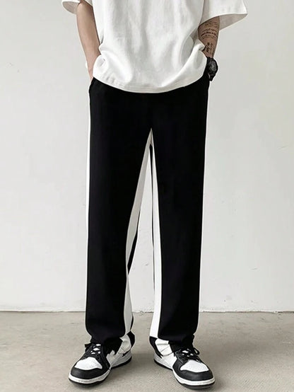 Black Asthetic Unisex Trackpants by stylestitch