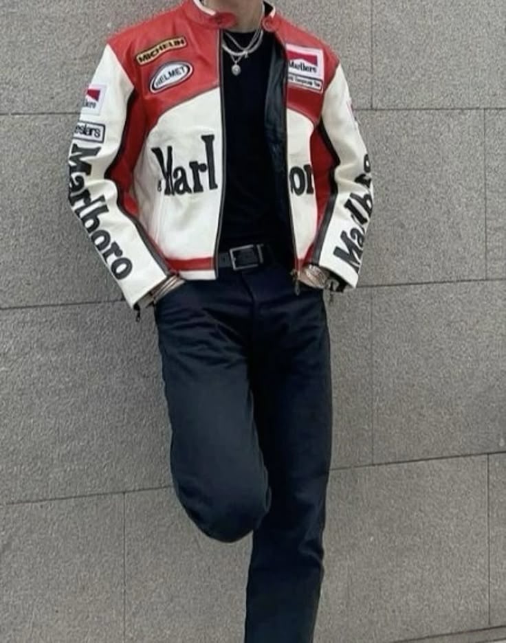 Marlboro Leather Unisex Jacket l Stylestitch