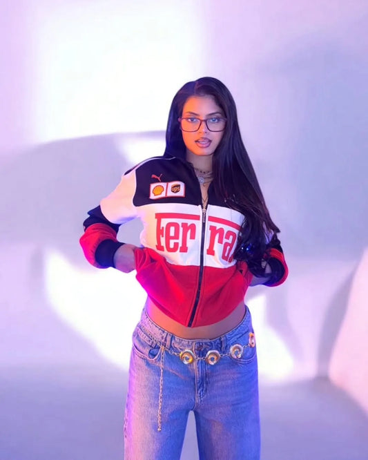 Ferrari Racing Jacket – Vintage F1 Streetwear by Stylestitch