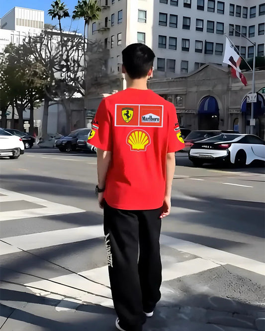 Red F1 Racing T-Shirt