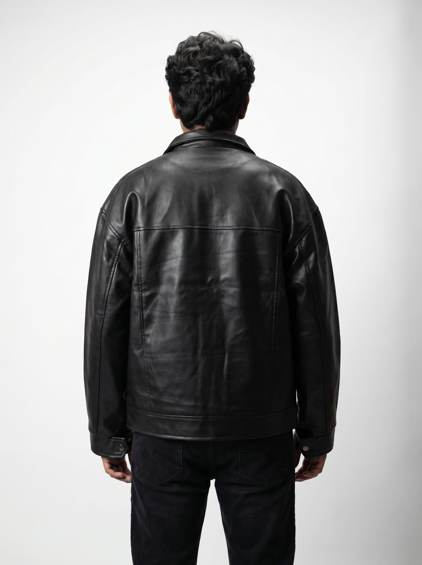 Premium Black Unisex Leather Jacket