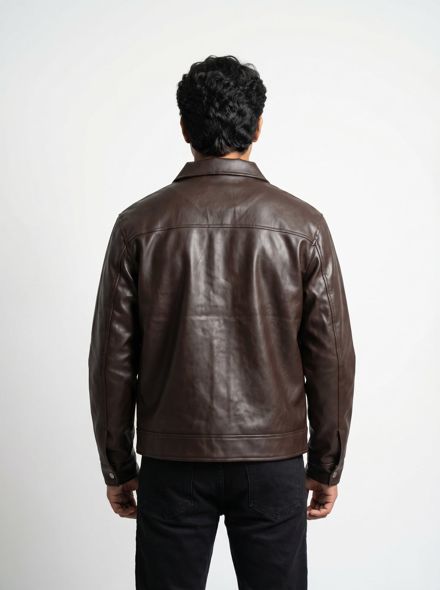 Premium Brown Unisex Leather Jacket