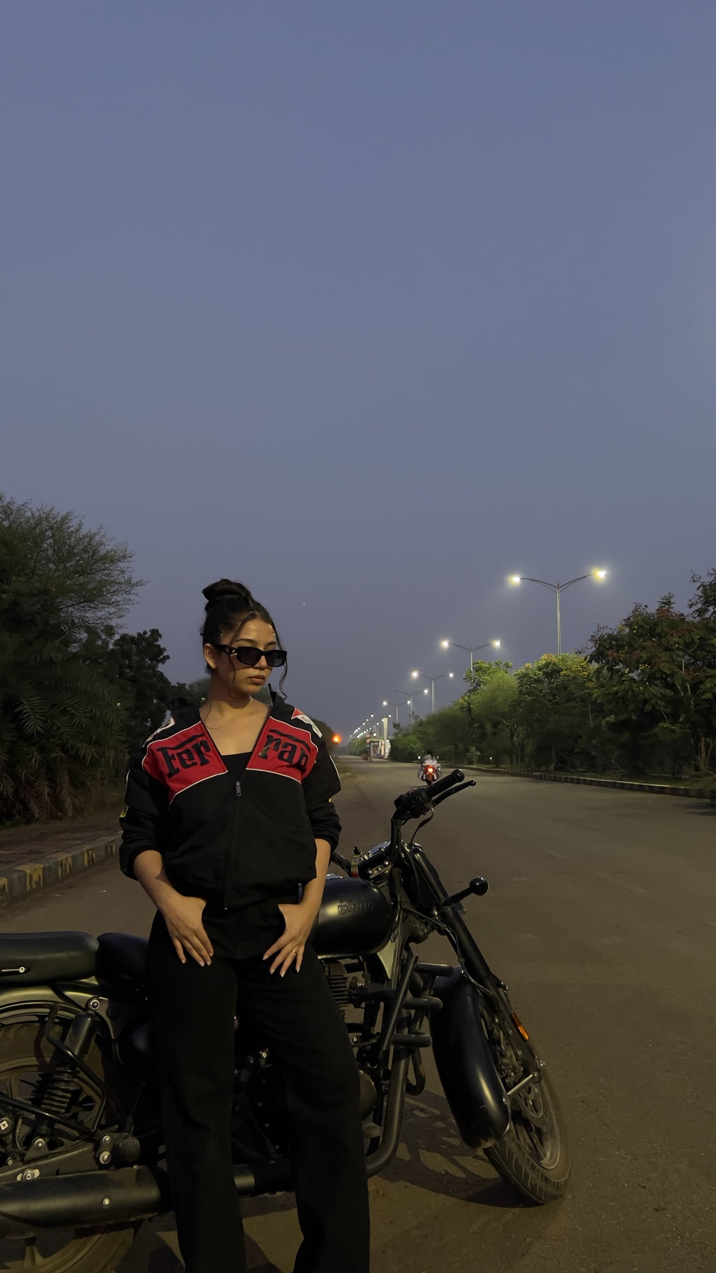 F1 BLACK TURBO FERRARI UNISEX RACING JACKET BY STYLESTITCH