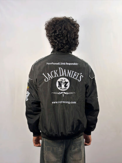 Racing JD Puffer Embroidery Unisex Jacket l stylestitch