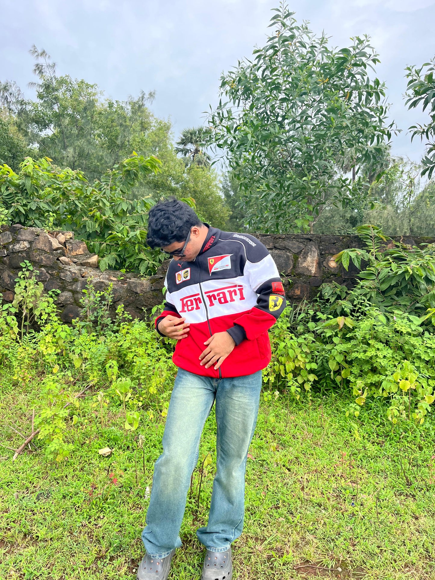 F1 Trio Ferrari Jacket – F1-Inspired Streetwear by Stylestitch