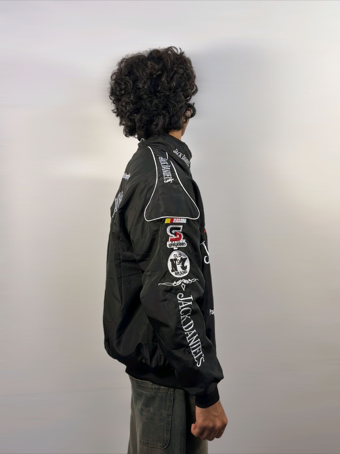 Racing JD Puffer Embroidery Unisex Jacket l stylestitch