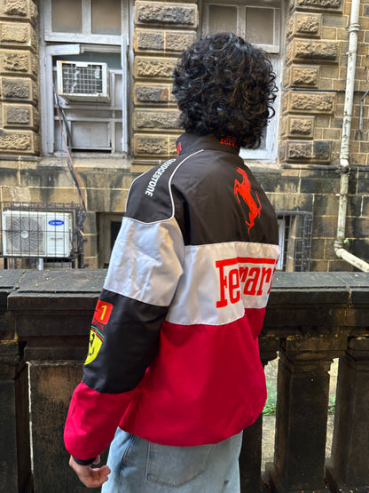 Trio F1 parachute puffer  jacket