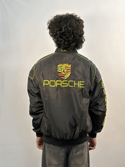 F1 PORSCHE EMBROIDERY  UNISEX RACING JACKET