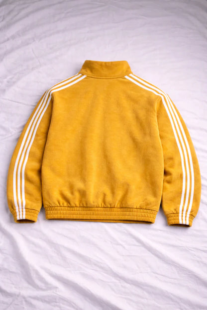 CNY-Inspired Premium Mustard Yellow Suede Jacket by stylestitch